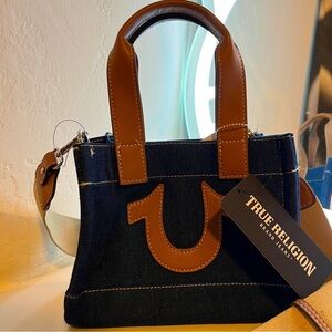 True Religion Dark Denim bag